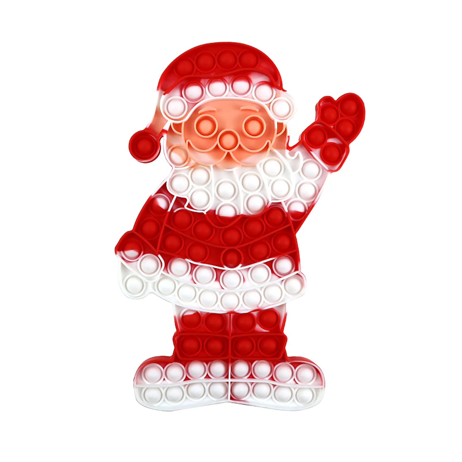 Рождественская елка антистресс игрушки радуга Санта Клаус пузырьки для взрослых