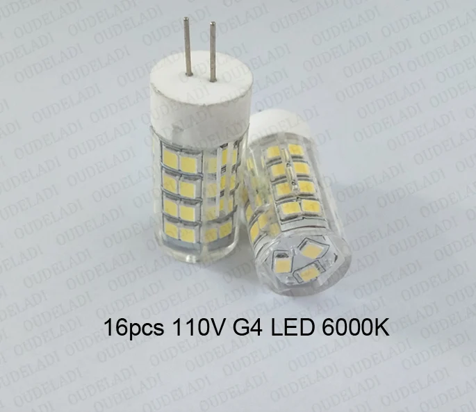 16x110V G4 LED 6000K Moden art подвесные светильники золото/черная волшебная фасоль g4 интерфейсные светильники для гостиной столовой магазин стеклянная Подвесная лампа 110-240 В - Цвет корпуса: 16x110V G4 LED 6000K