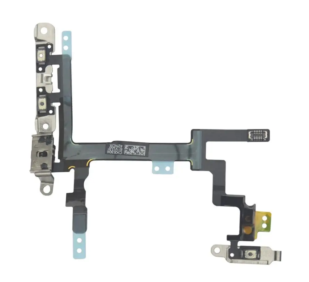 10 шт./лот для Apple iPhone 5/5S/5C/SE ВКЛ/ВЫКЛ питания замок объем беззвучная кнопка
