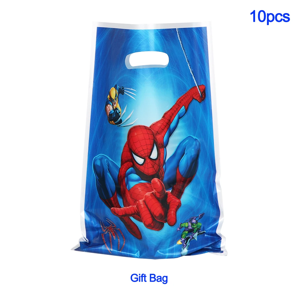 Украшение Человек-паук Disney для вечеринки баннер на день рождения детей