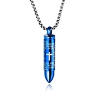 megin d stainless steel titanium cross bullet english hip hop vintage pendant collar chain necklace for men women jewelry boho
