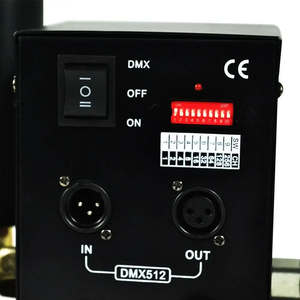 CO2 DMX струйная машина с двойной трубкой крио эффект сцены атмосферный пистолет DJ