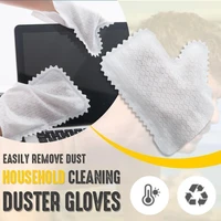 10pcs super mitt microfiber car window washing home fish scale cleaning duster gloves household cleaner tool dropship