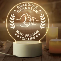 grandpa gifts personalized night lights christmas birthday fathers day best gifts for grandpa by granddaughter and grandson