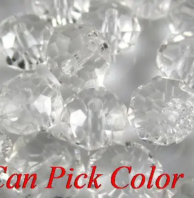 

8mm 600Pcs/lot austrian loose strand Mixed Faceted Rondelle Glass Crystal Beads spacer jewelry making wholesale k5d