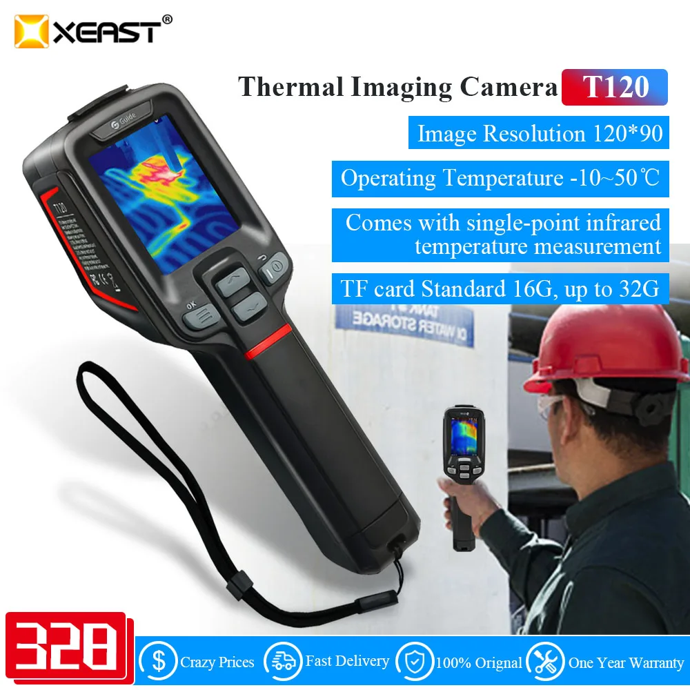 

XEAST 2021 Hot Sales T120 Entry-level Portable Thermal Camera and XE-31 Sereis Infrared Thermal Imager