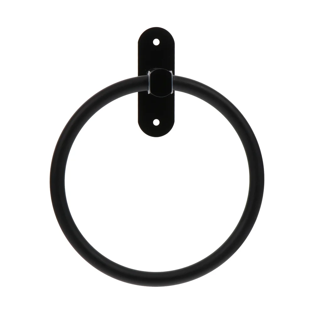 

1 Set Creative Clothes Ring Durable Wall Towel Hanger Sturdy Wall Towel Ring
