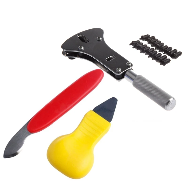 

Watch Back Cover Case Opener Remover Battery Change Watchmaker Repair Tool Kit With Brand New Professional Watch Tool Set With W