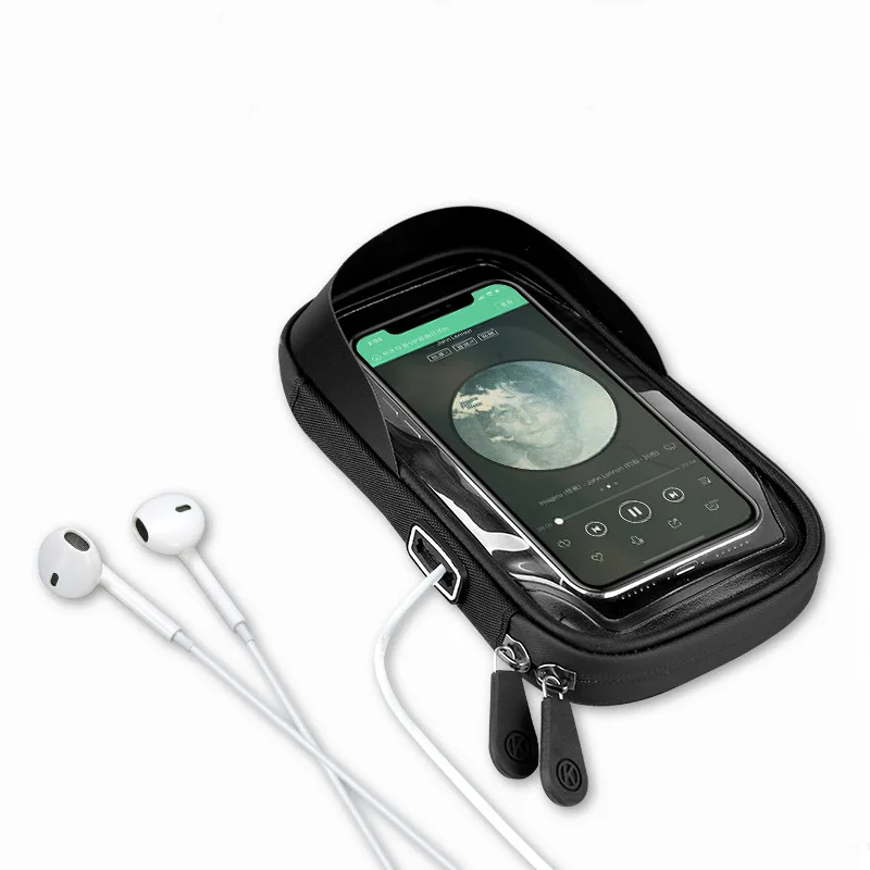 bicycle motorcycle phone holder stand bag touch screen road bike handlebar support mount pouch waterproof bike moto holder cases free global shipping