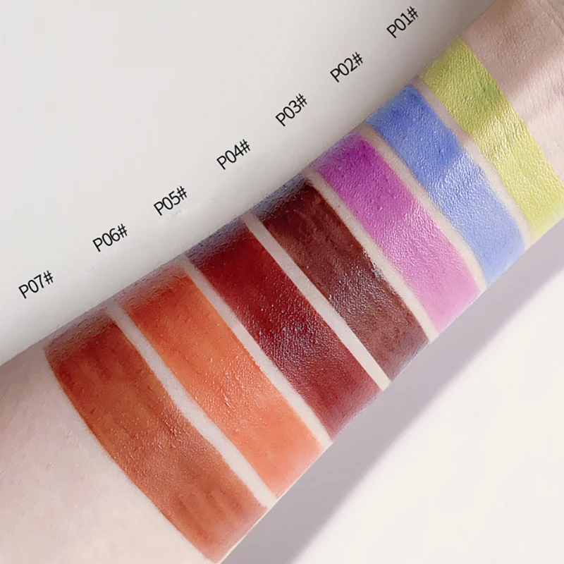 8 Colors Matte Liquid Eyeshadow Stick Waterproof Lasting Metallic Easy To Makeup Professional Eye Dark Brown |