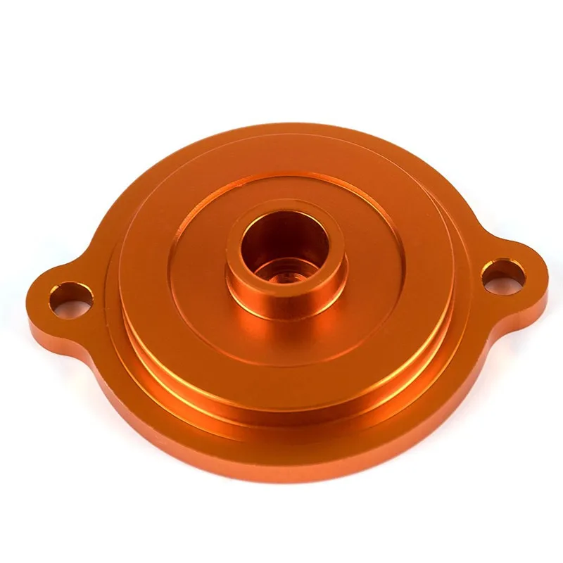 Для KTM DUKE 125/200 690 390 2013-2017 CNC Оранжевый масляный фильтр двигателя Duke аксессуары для