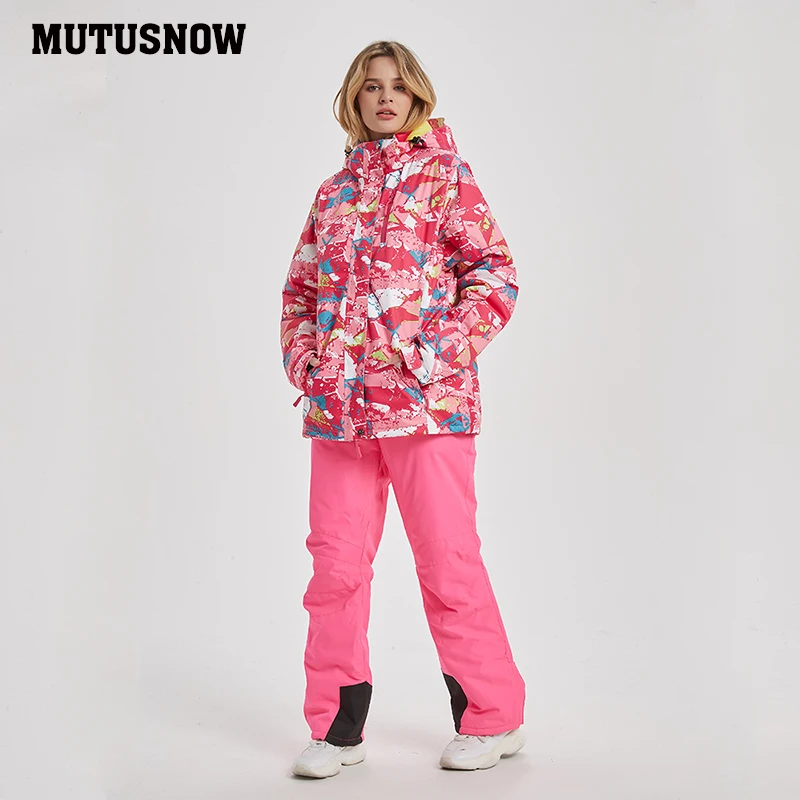 Новый высококачественный Женский бренд женский лыжный костюм сноуборд куртка