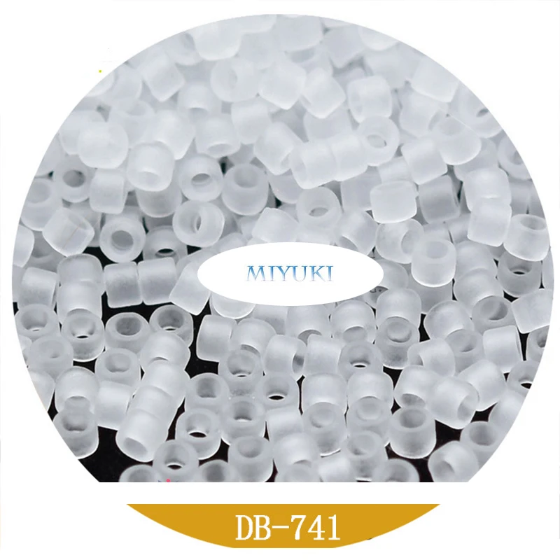 

Japanese Miyuki Delica Beads Translucent Matte Series 10G Jewelry Accessories Gifts for Women