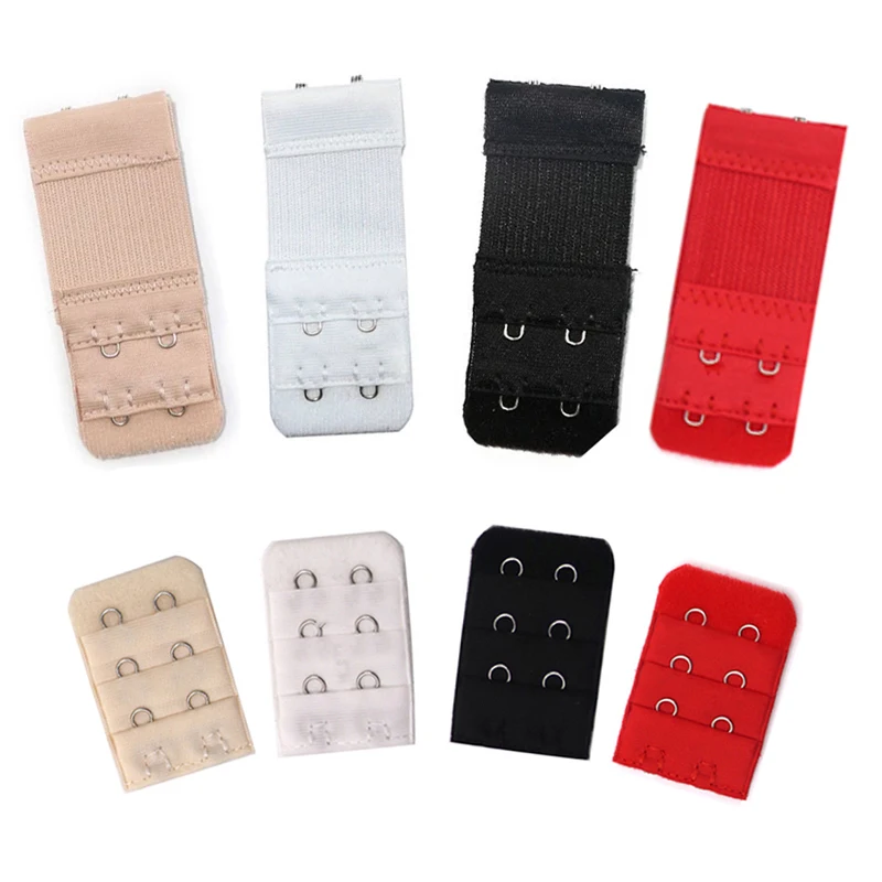 

8/6Pcs Nylon Bra Extenders Strap Extension Hooks Lengthened Bra Extension Hook Extenders for Women Intimates Bra Accessories