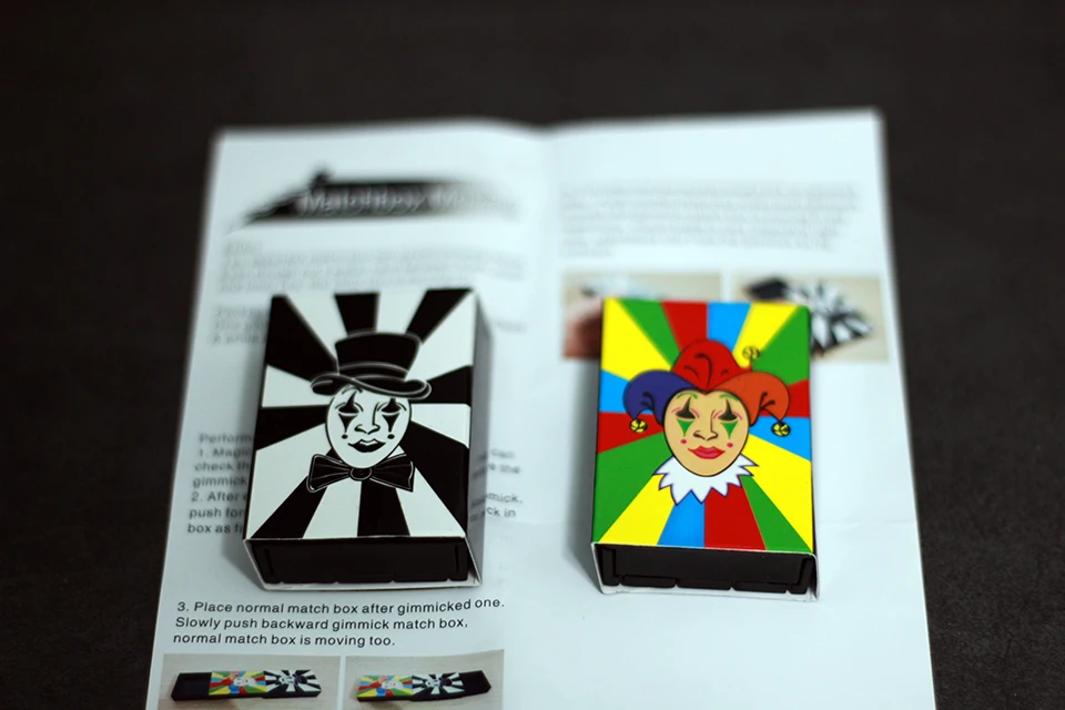 Tenyo коробки синхронизации/спичечная коробка (2 шт./компл.) Волшебные трюки тайная