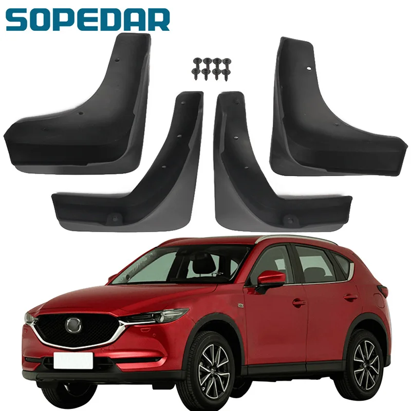 Брызговики sopestar 4 шт. для Mazda крыло брызговиков 2017 2018 2019 передние и задние
