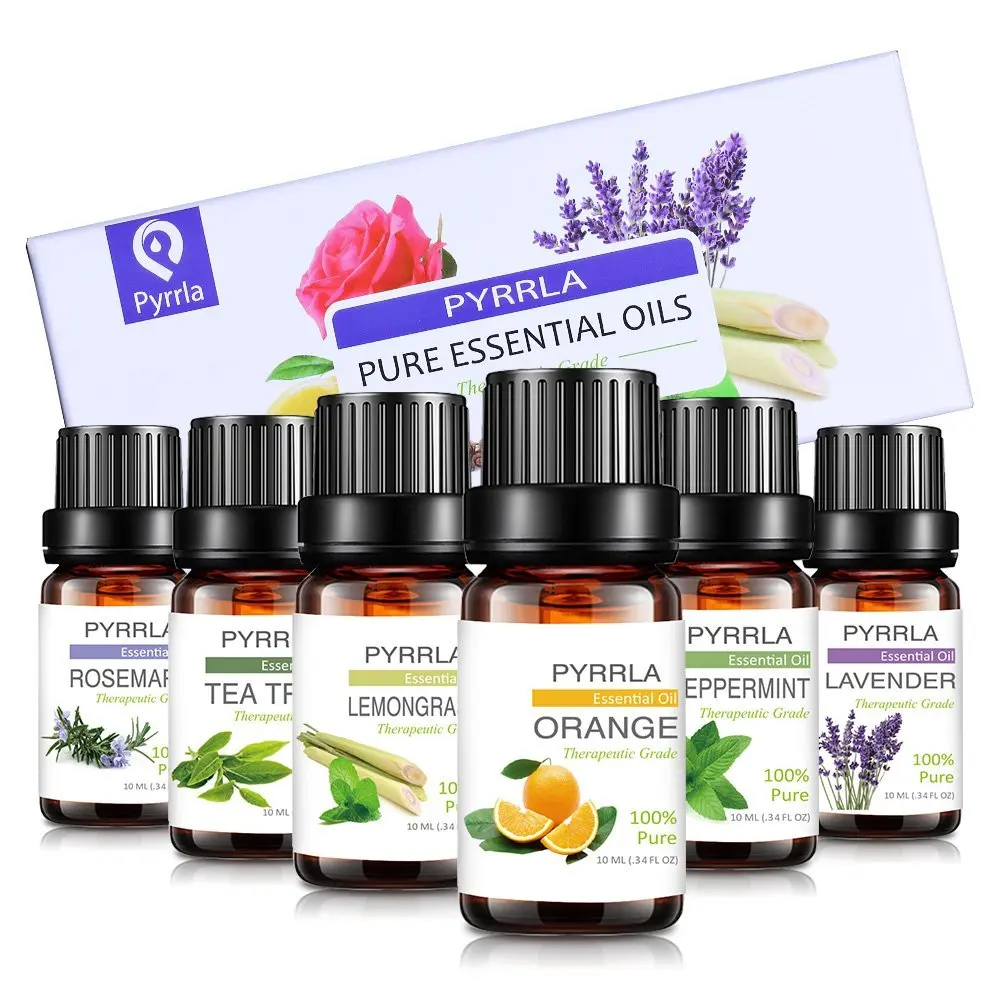Pyrrla под глазами 10ml 6 шт./компл. с подарочной коробкой чистое эфирное масло для