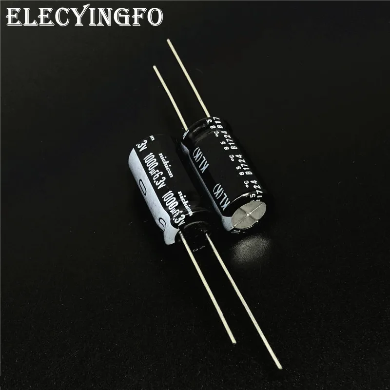 5 шт./50 шт 1000 мкФ 6.3V1000uf NICHICON KL 10x20 мм 6.3V1000uF с низкой утечкой тока Алюминий