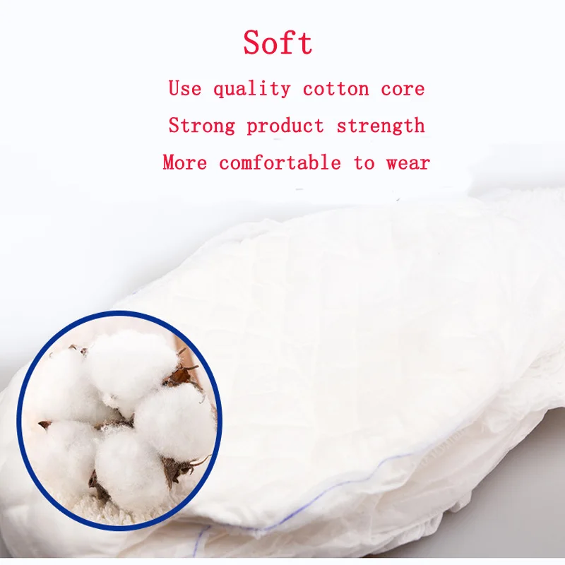 10 шт./упак. взрослых Подгузники L код для среднего возраста Женские одноразовые