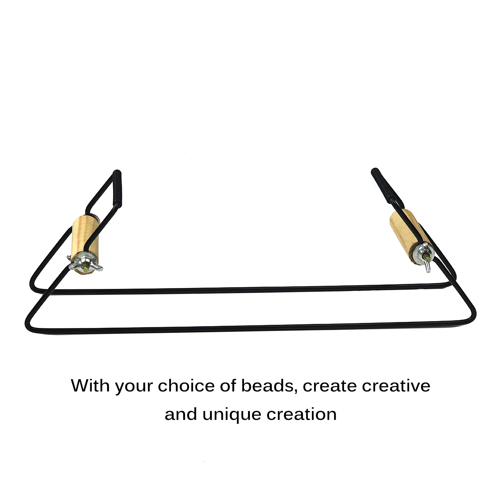 Ткацкий станок из нержавеющей стали и дерева для бисероплетения ювелирных