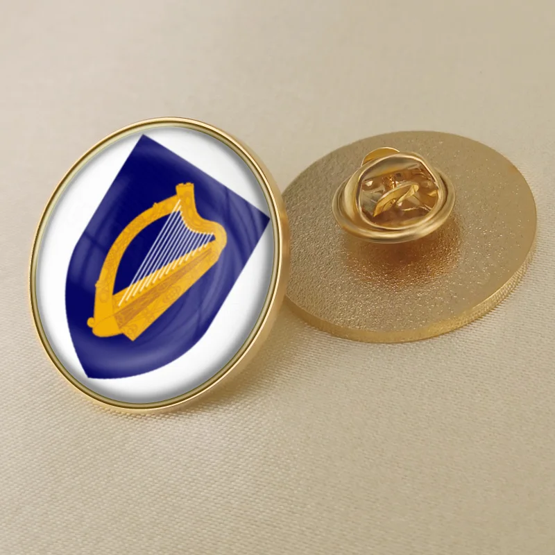 Герб Ирландия ирландец карта Национальный флаг Эмблема с национальным цветочным