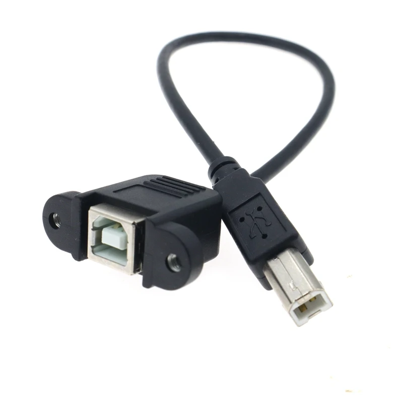 Кабель-удлинитель для передачи данных 0 3 м 1 USB 2.0 тип B штекер-гнездо m/F установка