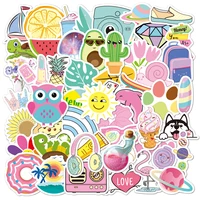 103050pcs pieces of vsco wind lovely small fresh childrens gift water relax and enjoy graffiti cute kids girl toys stickers