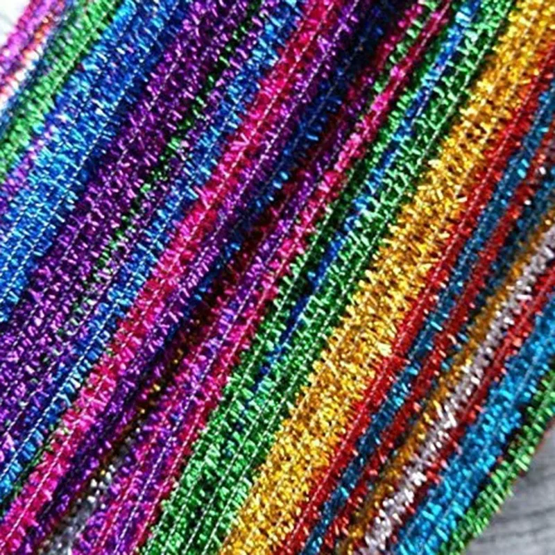 

300Pcs Pipe Cleaners, DIY Art Craft Decorations Chenille Stems, Assorted Colors, (6 mm x 12 Inch)