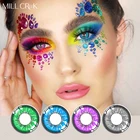 Контактные линзы Mill Creek A pair Color ed, красочные косметические контакты, линзы естественного цвета для глаз