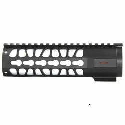 AR15 M4 M16 KeyMod Тактический 7 10 12 15 дюймов один кусок поплавок винтовка Handguard Пикатинни кронштейн