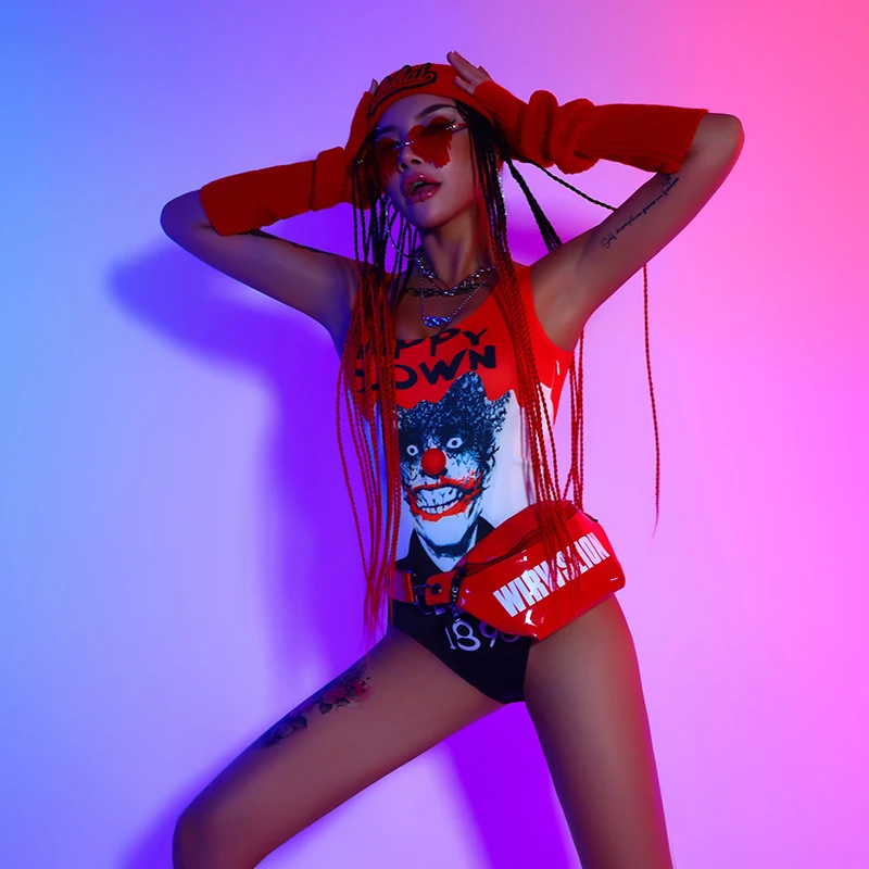 

Танцевальный Костюм для взрослых DL7622, одежда для ночного клуба, бара, танца, выступления, танцевальный костюм для диджея, клуба