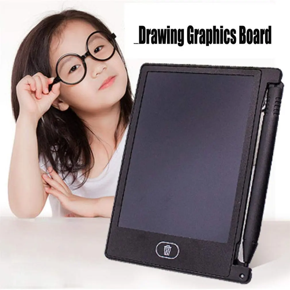 

4.4 Inch LCD Digital English Lcd Tablet Portable Mini Children's Drawing Graffiti Board Message Writing Board