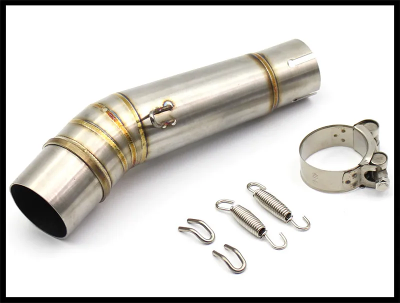 Хит продаж ID: 40 мм выхлопная труба из нержавеющей стали для NC700 NC750 NC750X NC750S