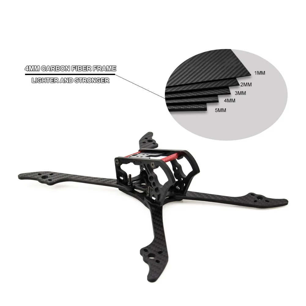 HGLRC Mefisto 226 мм 6S FPV BNF гоночный Дрон 2207 1775KV бесщеточный двигатель 60A Blheli 32 Bit 4 в 1 ESC 4 мм комплект из углеродного волокна для рамы