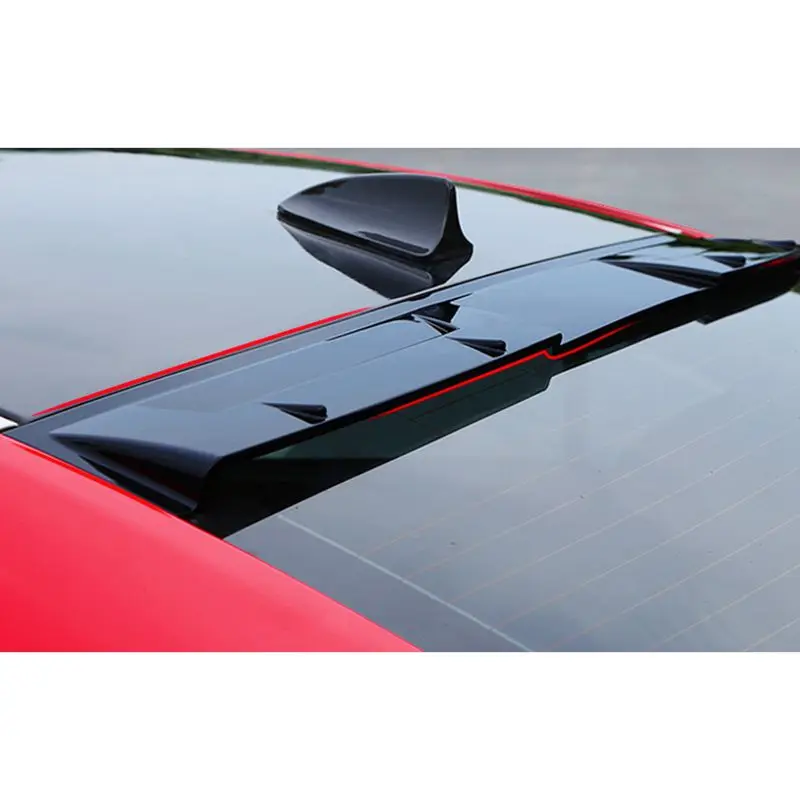 

ABS plastic black rear tail box wing spoiler auto parts for Mazda 3 Axela sedan 4 doors 2014 2015 2016 2017