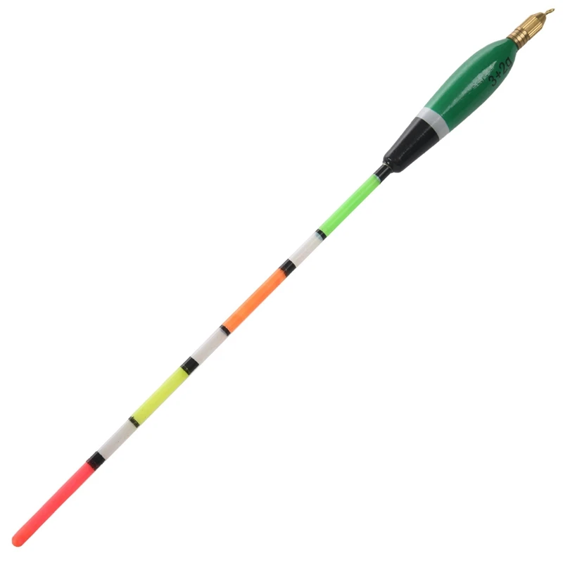 

5 Pcs Fishing Float Bobbers Set Wobblers Mixed Color & 1 Pcs Telescopic Fishing Rod Carbon Fiber Pole