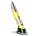 Беспроводная USB-ручка для мыши, 2,4 ГГц, 4 кнопки, вертикальная, в форме ручки, беспроводная оптическая мышь для настольных ПКноутбуков