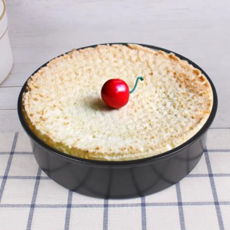 

6/8 Inch Cake Mold Carbon Steel Non-Stick Pastry Mould Baking Tin Pan Odorless Non-Stick Surface Treatment For Home Diy Tools