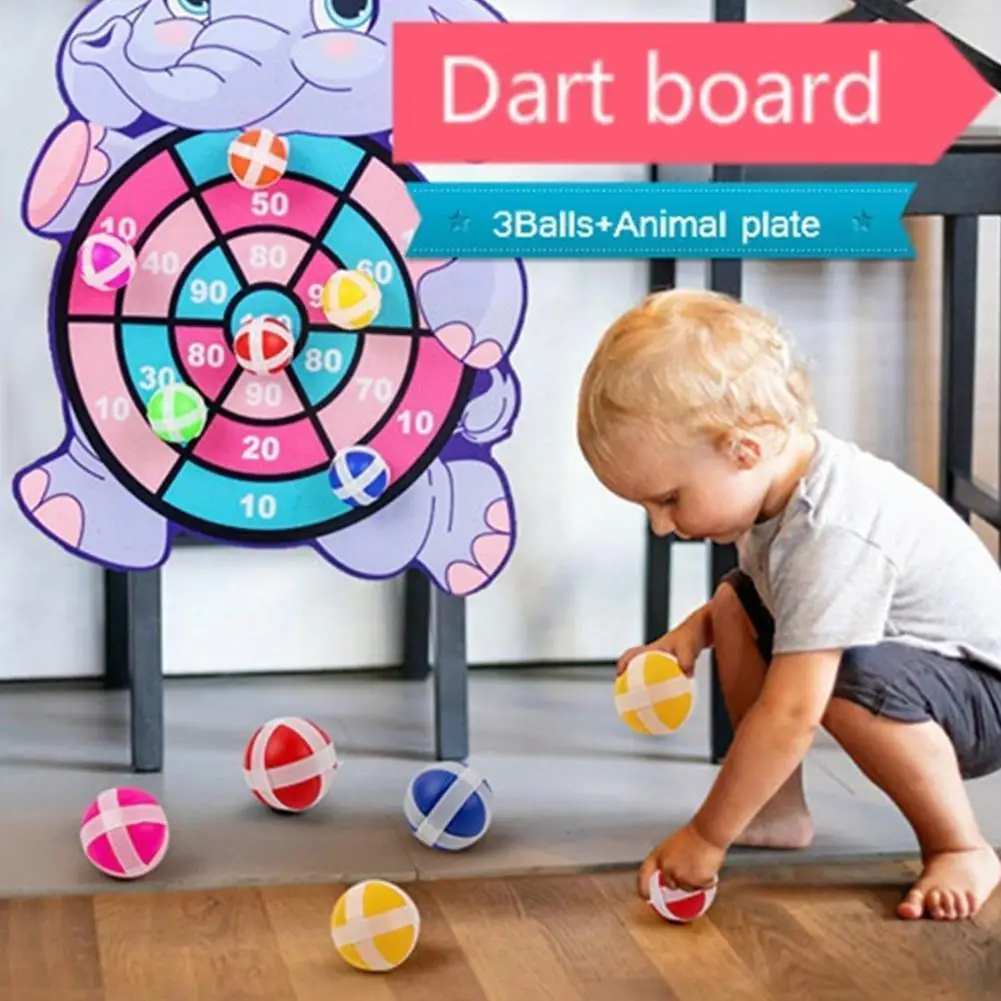 

Target Sticky Ball Educational Board Games For Kids Basketball Dartboard Throw Party Outdoor Sports Indoor Cloth T B4t0