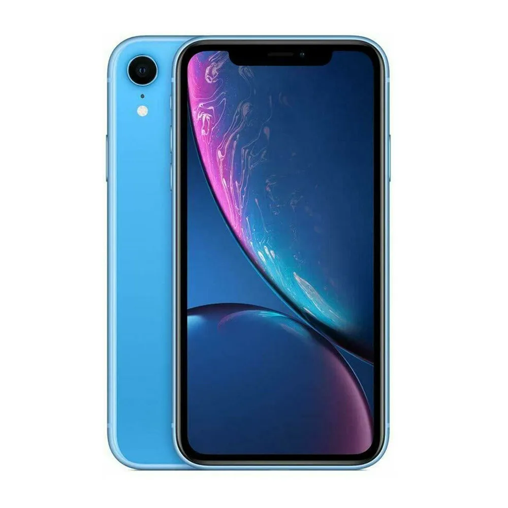 Оригинальный мобильный телефон Apple iPhone XR 2 Sim A2107 A2108 6 1 дюйма ОЗУ 3 ГБ ПЗУ 64/128/256 IOS A12