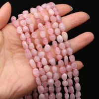 wholesale natural stone crystal bead oval round rose loose quartzs beads for jewelry making handmade bracelet necklace gifts