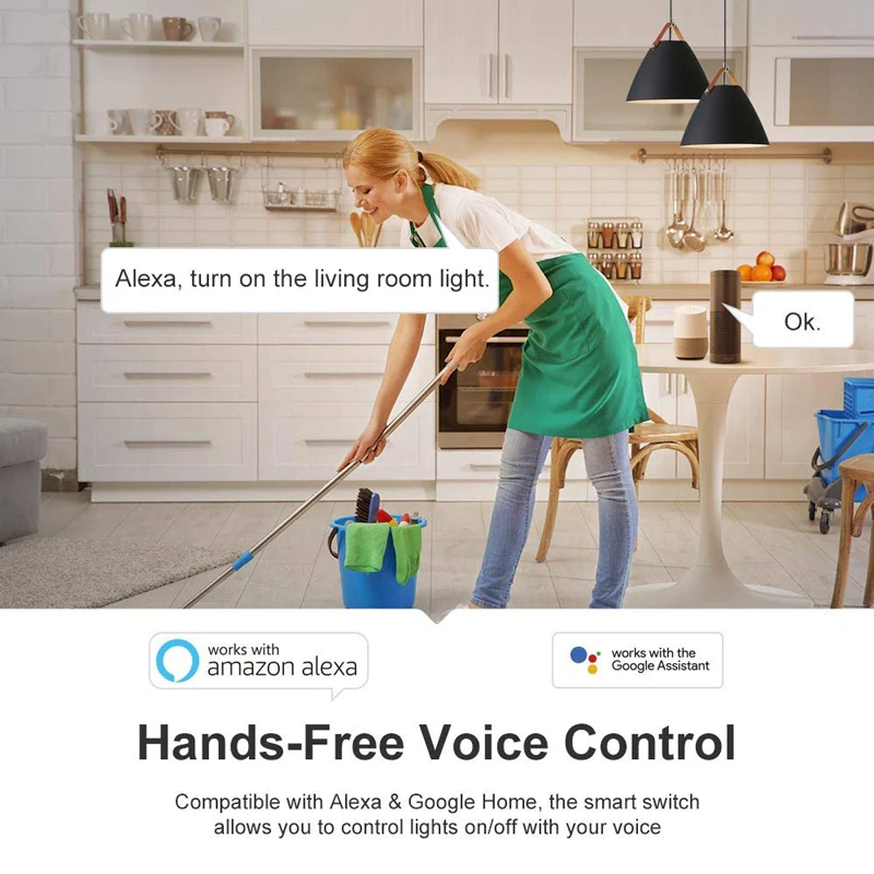 DIY WiFi светильник выключатель универсальный таймера приложение Smart Life