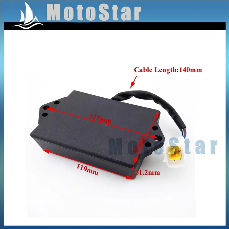 Новый OEM 400cc 5 контактный зажигание квадроцикла CDI Коробка для двигателя китайский