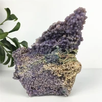 prehnite agate natural raw quartz purple crystal cluster healing stones specimen home decoration crafts gift