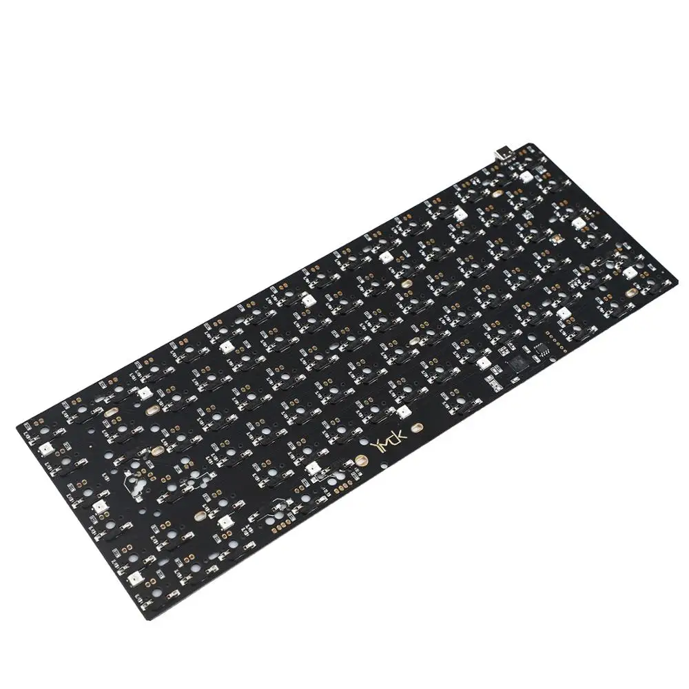 YMDK YMD75 v3 QMK Горячая замена горячей замены Kailh разъем 84 PCB полностью программируемая