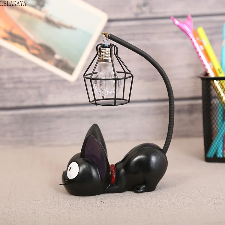 Светодиодный ночник JiJi маленький кот аниме Кики служба доставки игрушки экшн