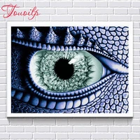 touoilp 5d diy diamond painting full squareround drill dragon glasses 3d embroidery cross stitch mosaic home decor