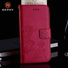 Роскошный кожаный флип чехол для iPhone 11 Pro X XR XS MAX 5 6 7 8 Plus мобильного телефона, мягкий противоударный полный бампер, подставка, 3D цветок женщины мужчины сумка для девочек кошелек магнитной застежкой