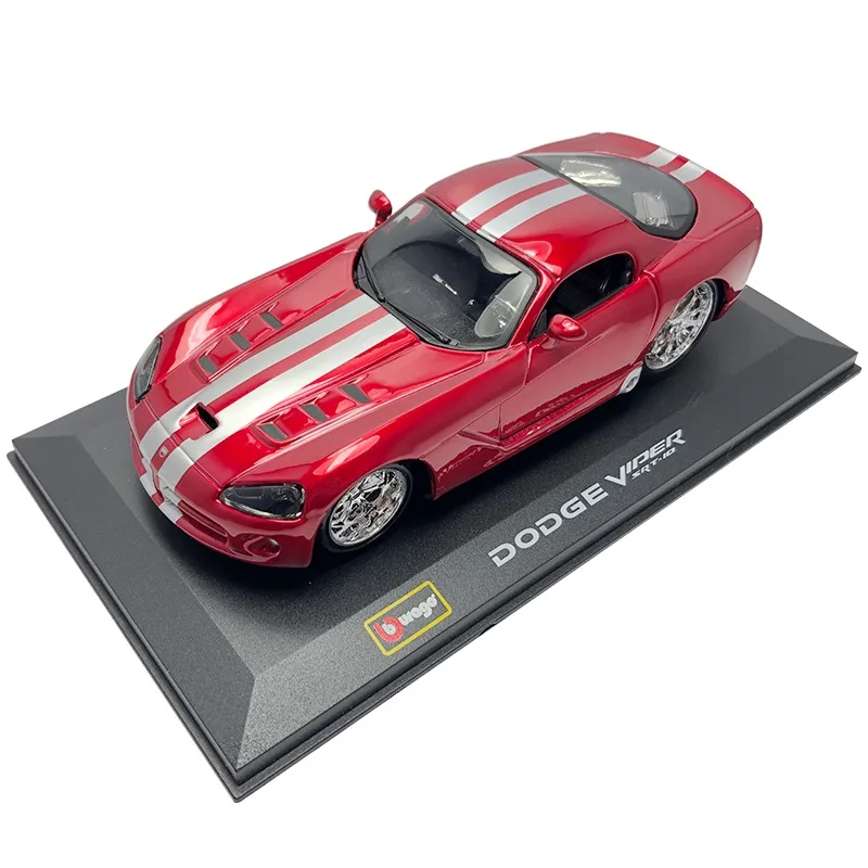 HOMMAT масштаб 1/32 Dodge Viper SRT 10 модель спортивного автомобиля сплав металла 1:32 литые
