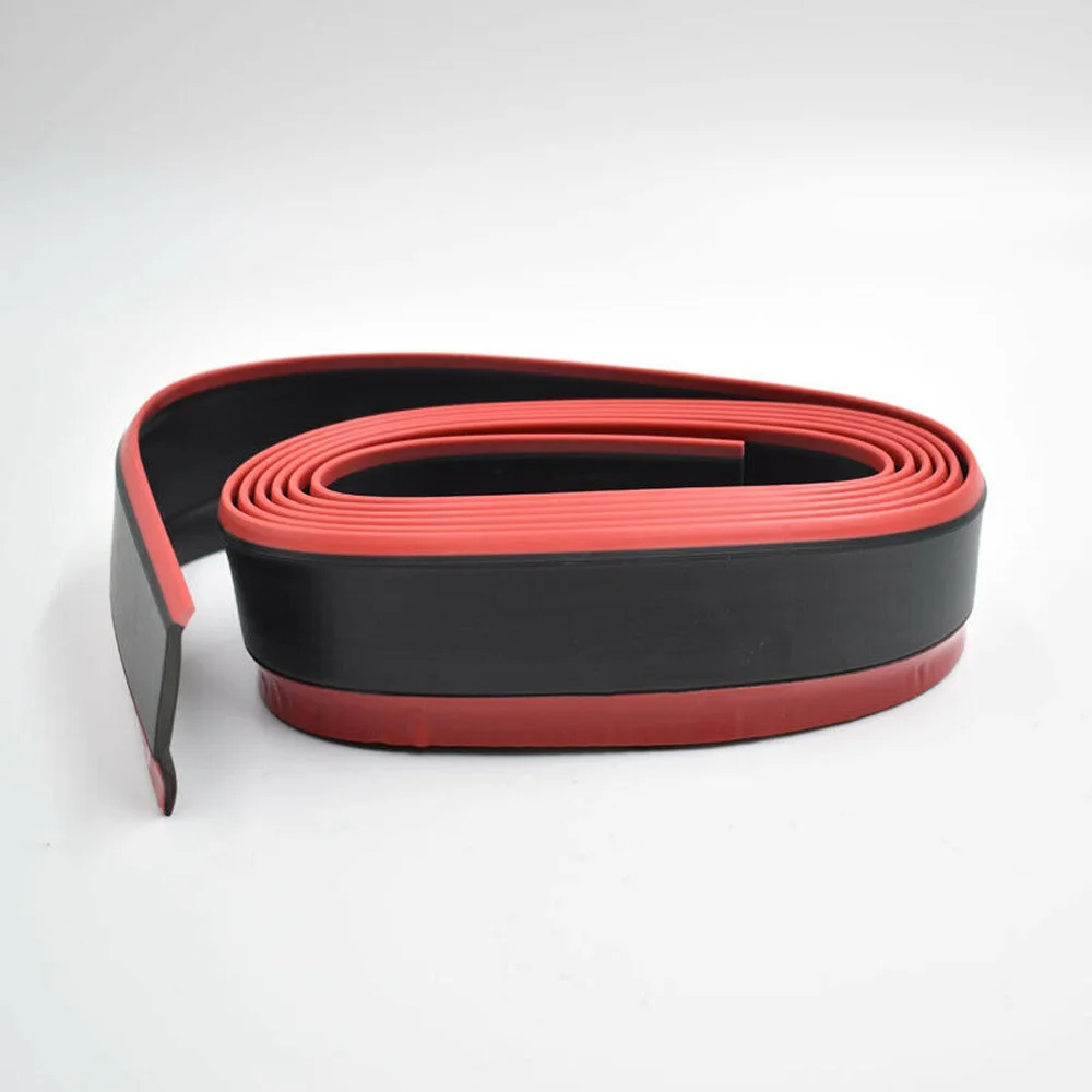 Цвета: черный красный 2 5 м авто передний бампер полоса для установки губы